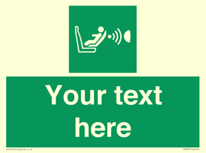 Custom safe condition child seat presence orientation detection system